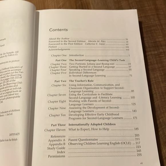 One Child, Two Languages (2nd e.d.)  by Patton O. Tabors (Book & CD 💿) - Picture 8 of 11